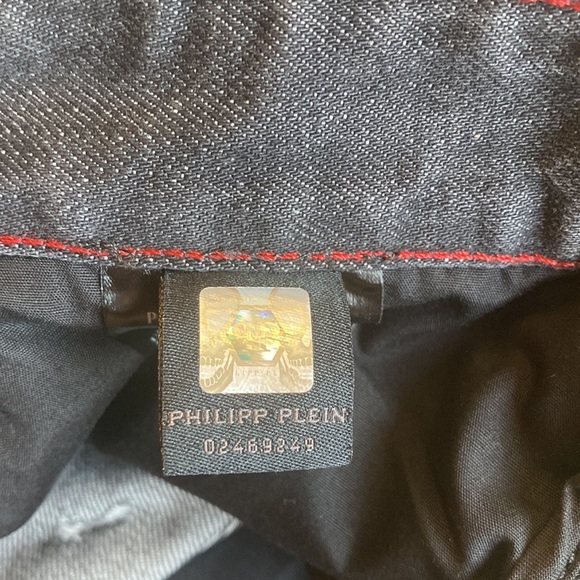 Philipp Plein denim shorts size 26 - Picture 11 of 15